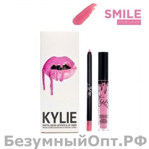 Набор помада и карандаш Kylie Jenner Lip Kit 2 в 1 оптом