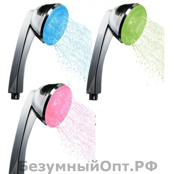 Светодиодная насадка для душа Led Shower оптом