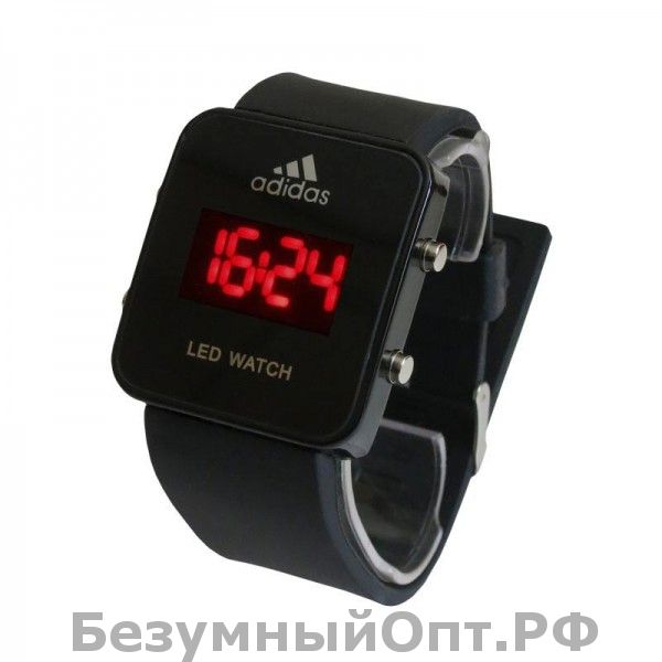 Светодиодные часы Adidas LED watch оптом