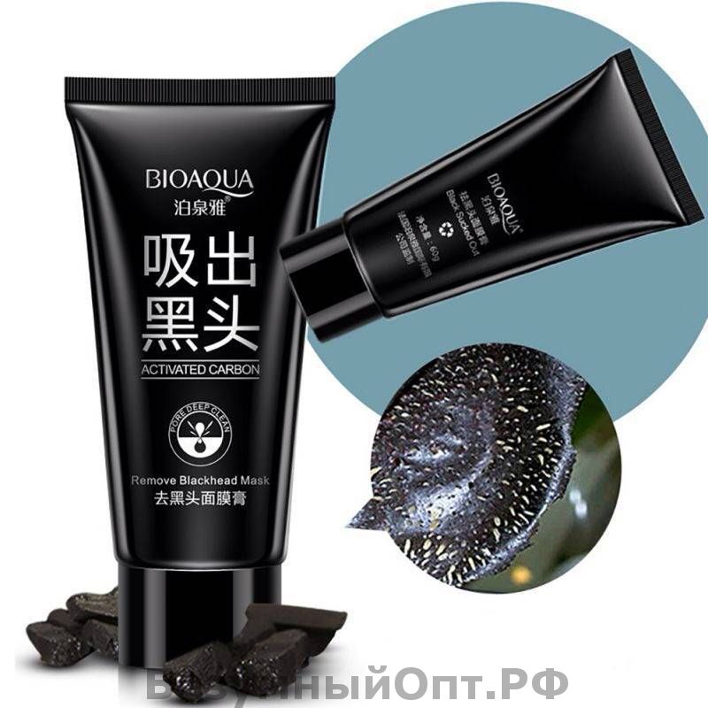 Черная маска BIOAQUA (60ml) оптом