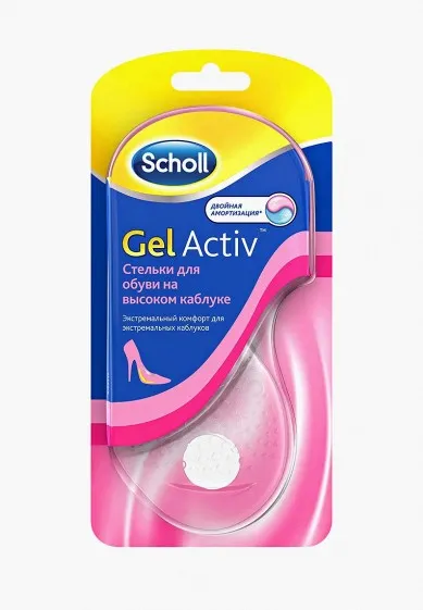 Стельки для обуви на не высоком каблуке от Scholl GelActiv оптом