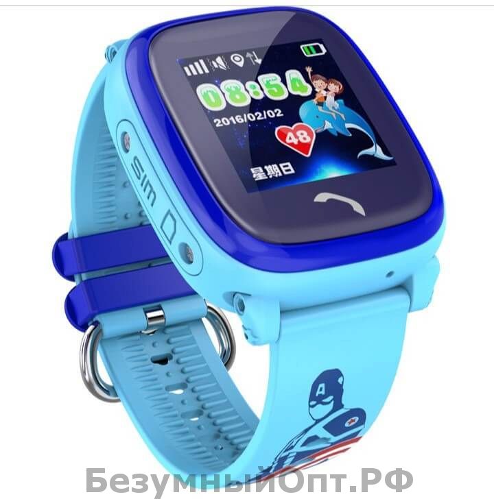Детские влагостойкие часы Smart Baby Watch DF25G оптом