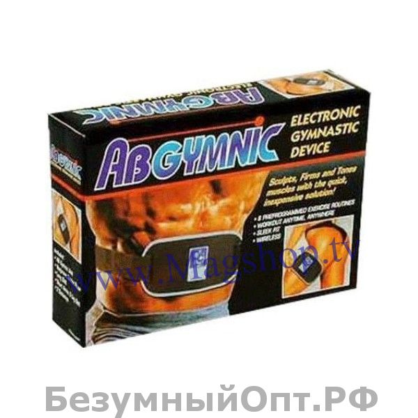 Пояс-миостимулятор Ab Gymnic с гелем оптом
